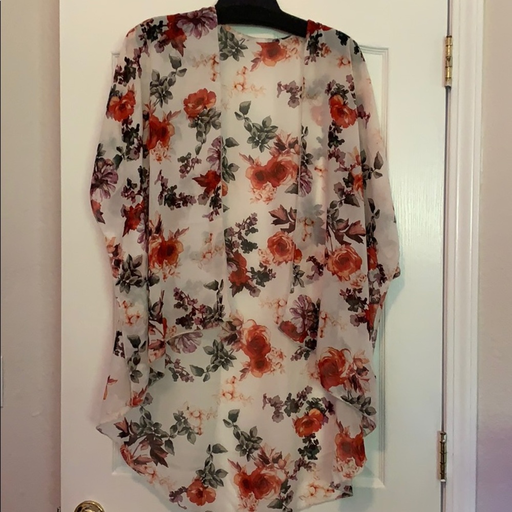 Floral kimono